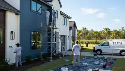 Professional house painters serving Lafayette, LA with expert interior and exterior painting services