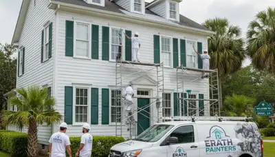 Professional house painting service in Lafayette, LA for interior and exterior home improvements