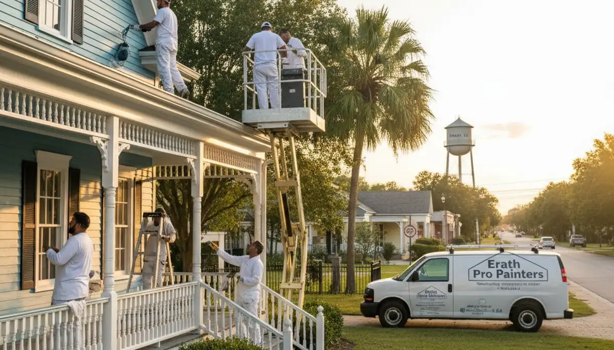 Professional house painting services in Lafayette, LA for interior and exterior homes