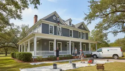 House painters in Lafayette, LA providing professional interior and exterior painting services