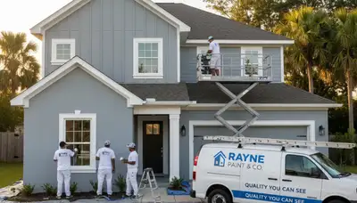House painting services in Lafayette, LA for homes and exterior painting by local professional painters