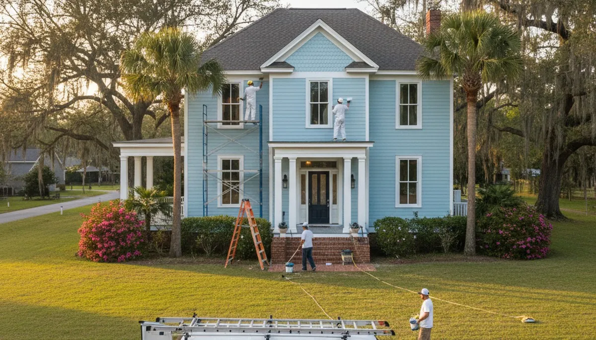 House painters in Lafayette, LA providing professional interior and exterior painting services