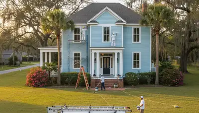 House painters in Lafayette, LA providing professional interior and exterior painting services