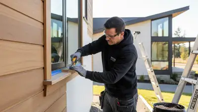 Professional wood rot repair on Lafayette LA home exterior by expert house painters
